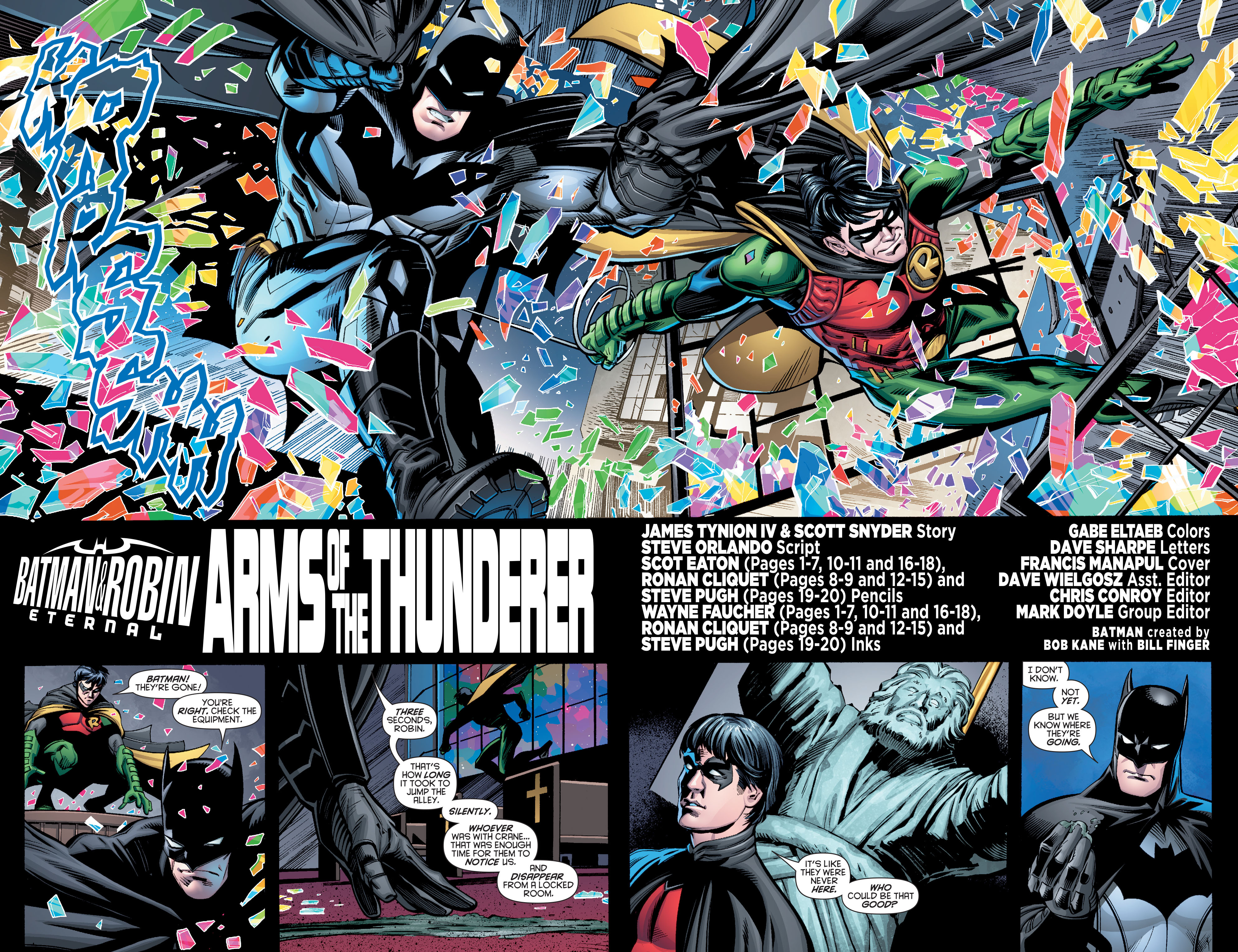 Read online Batman & Robin Eternal comic -  Issue #5 - 6