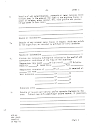 Australian UFO Report Forms Circa 1980's 5 of 6