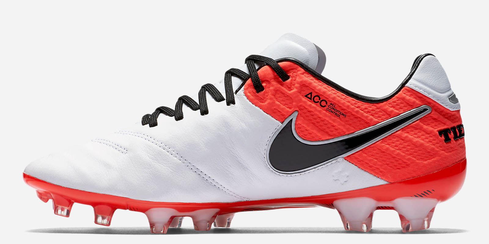 nike tiempo red and orange