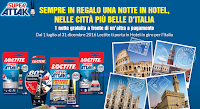 Con Loctite Super Attak una notte gratis in Hotel: premio sicuro Logo Con Loctite Super Attak una notte gratis in Hotel: premio sicuro