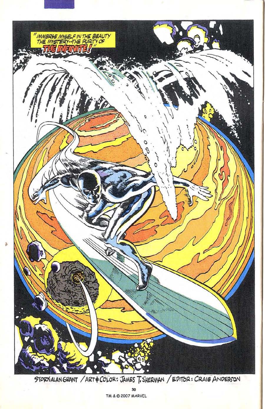 Read online Silver Surfer (1987) comic -  Issue #39 - 32