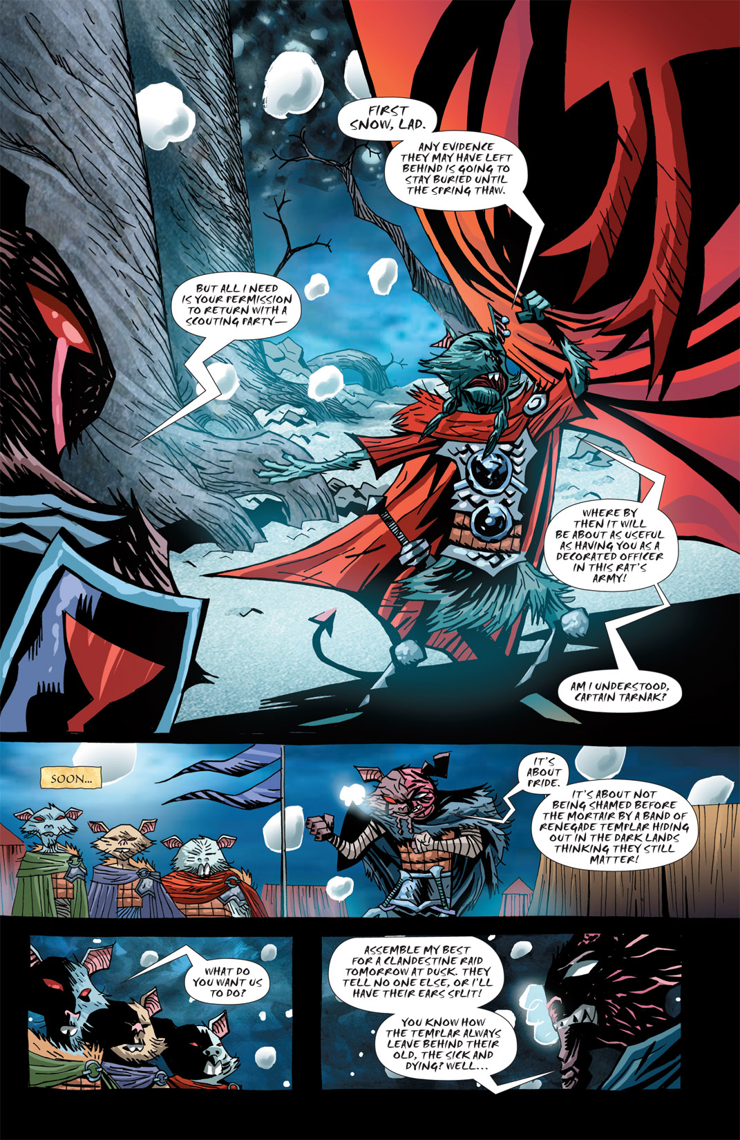 Read online The Mice Templar Volume 3: A Midwinter Night's Dream comic -  Issue #6 - 6