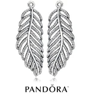 Pandora Silver Micro Cubic Zirconia Earring