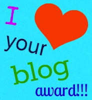 I Love your Blog Award by Sara!