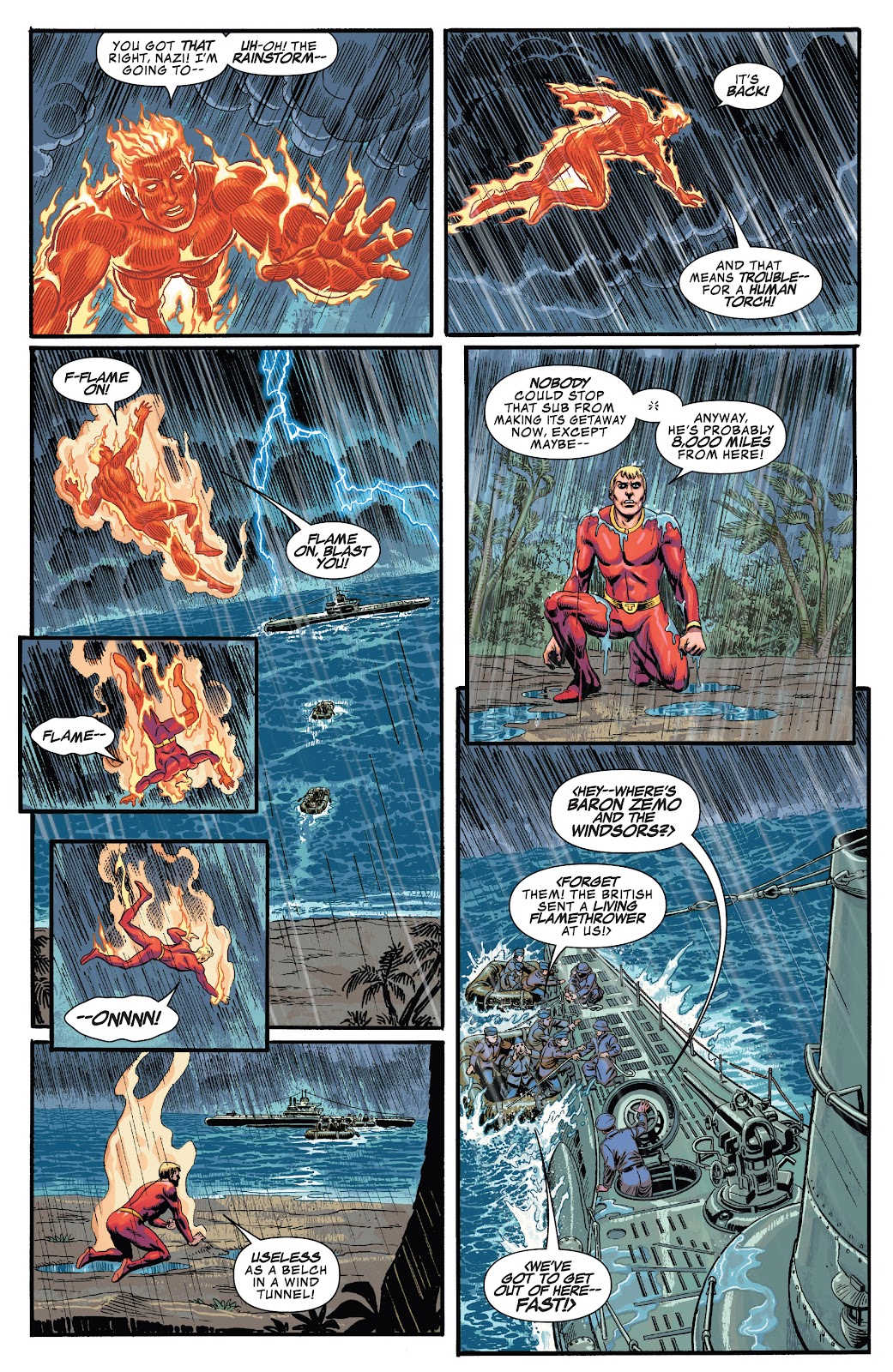Captain America & the Invaders: Bahamas Triangle issue Full - Page 23