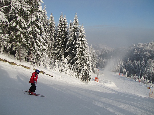 Stacja narciarska "Soszów" w Wiśle.