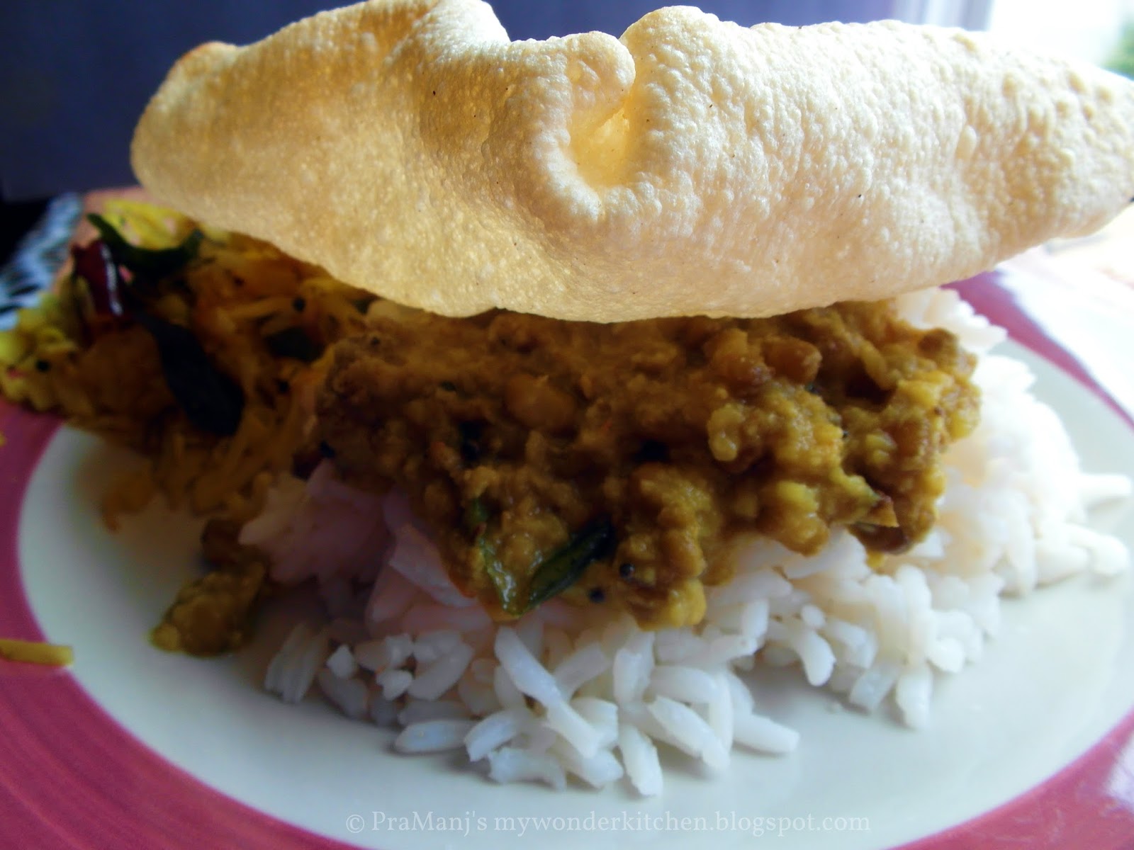 Sadya Parippu curry
