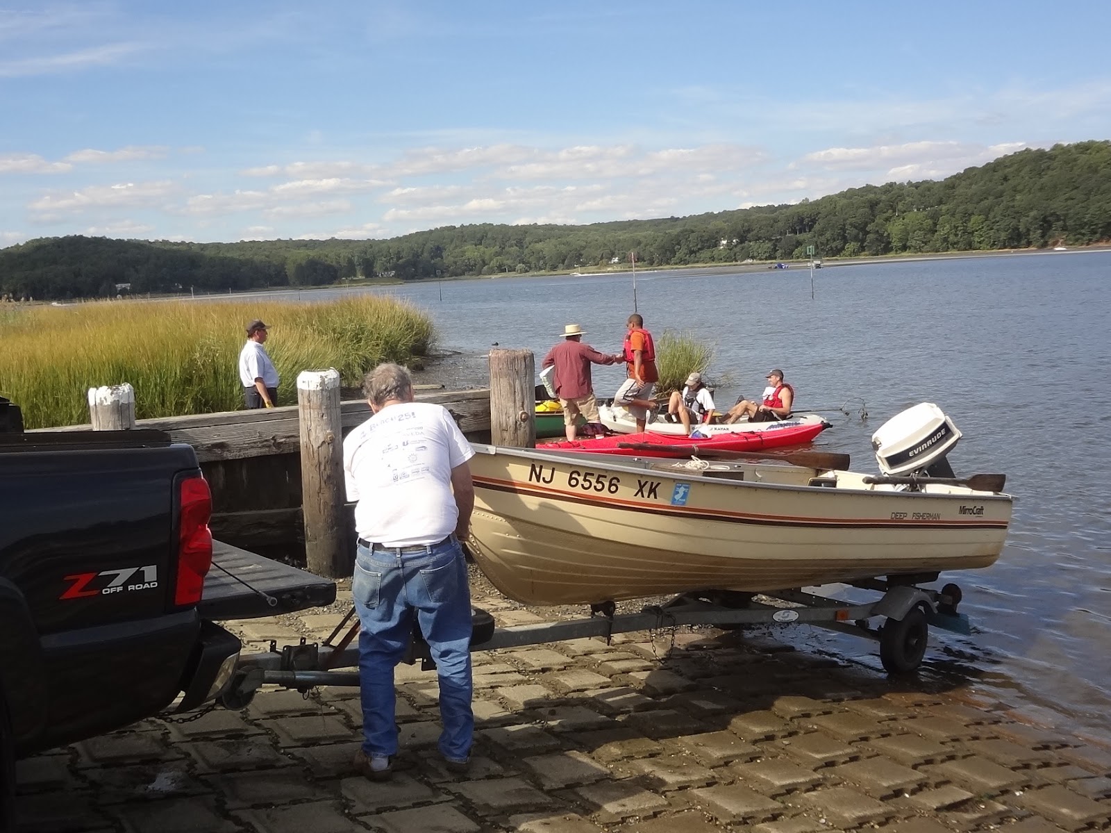 Navesink Swimming River Group NSRG on the Navesink at Rumson 9/16/12