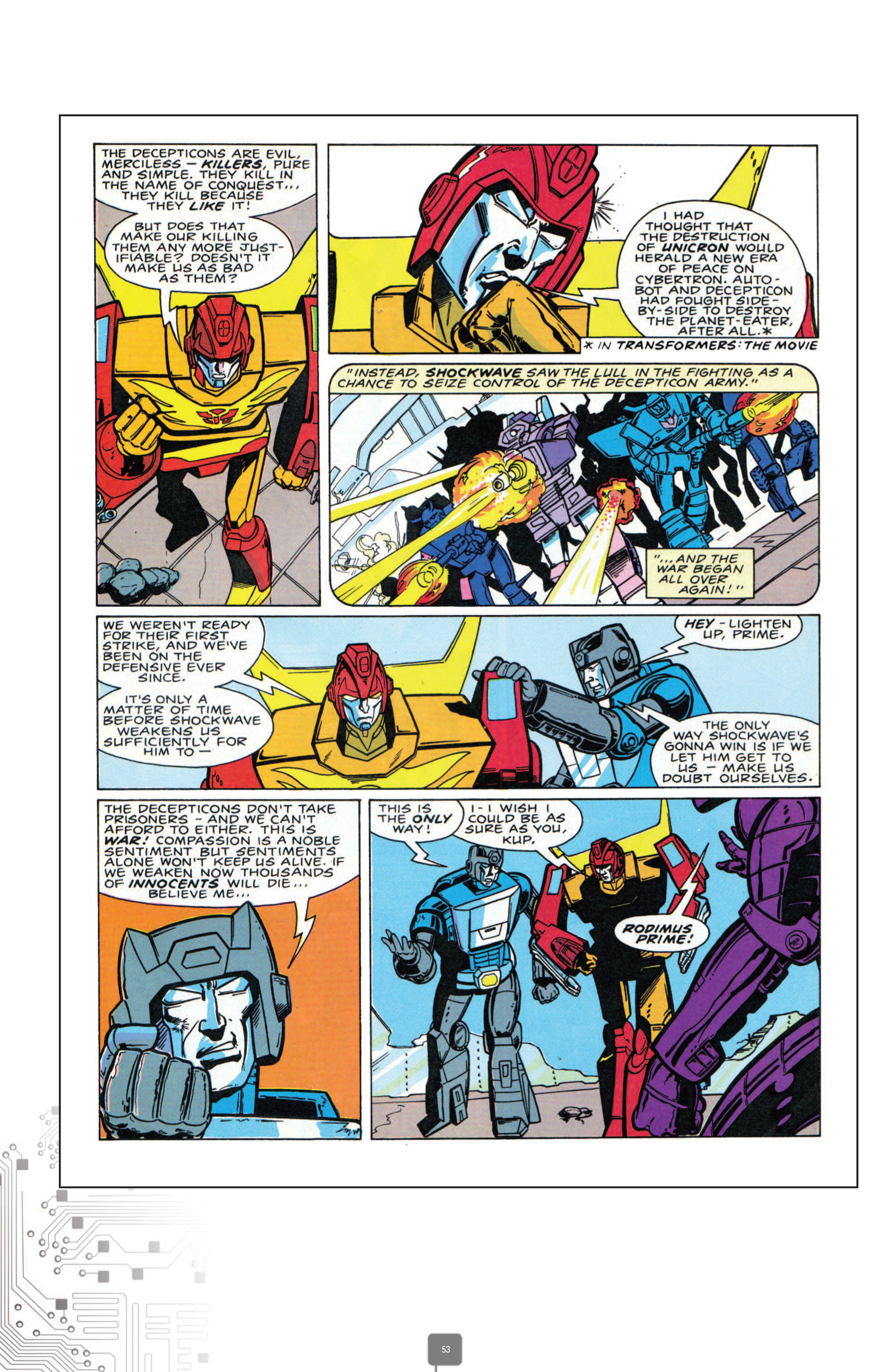 Read online The Transformers Classics UK comic -  Issue # TPB 4 - 53