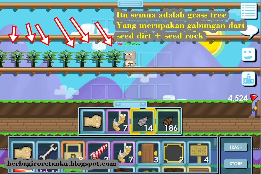 Resep Seed Lengkap Growtopia All Recipes Growtopedia - Red Wallpaper Seed Growtopia