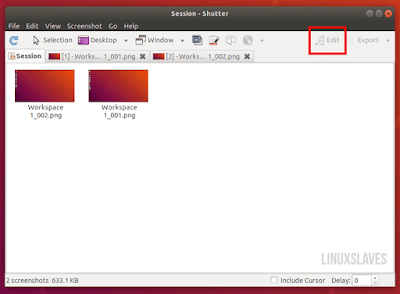 Enable Edit Option In Shutter in Ubuntu 18.04