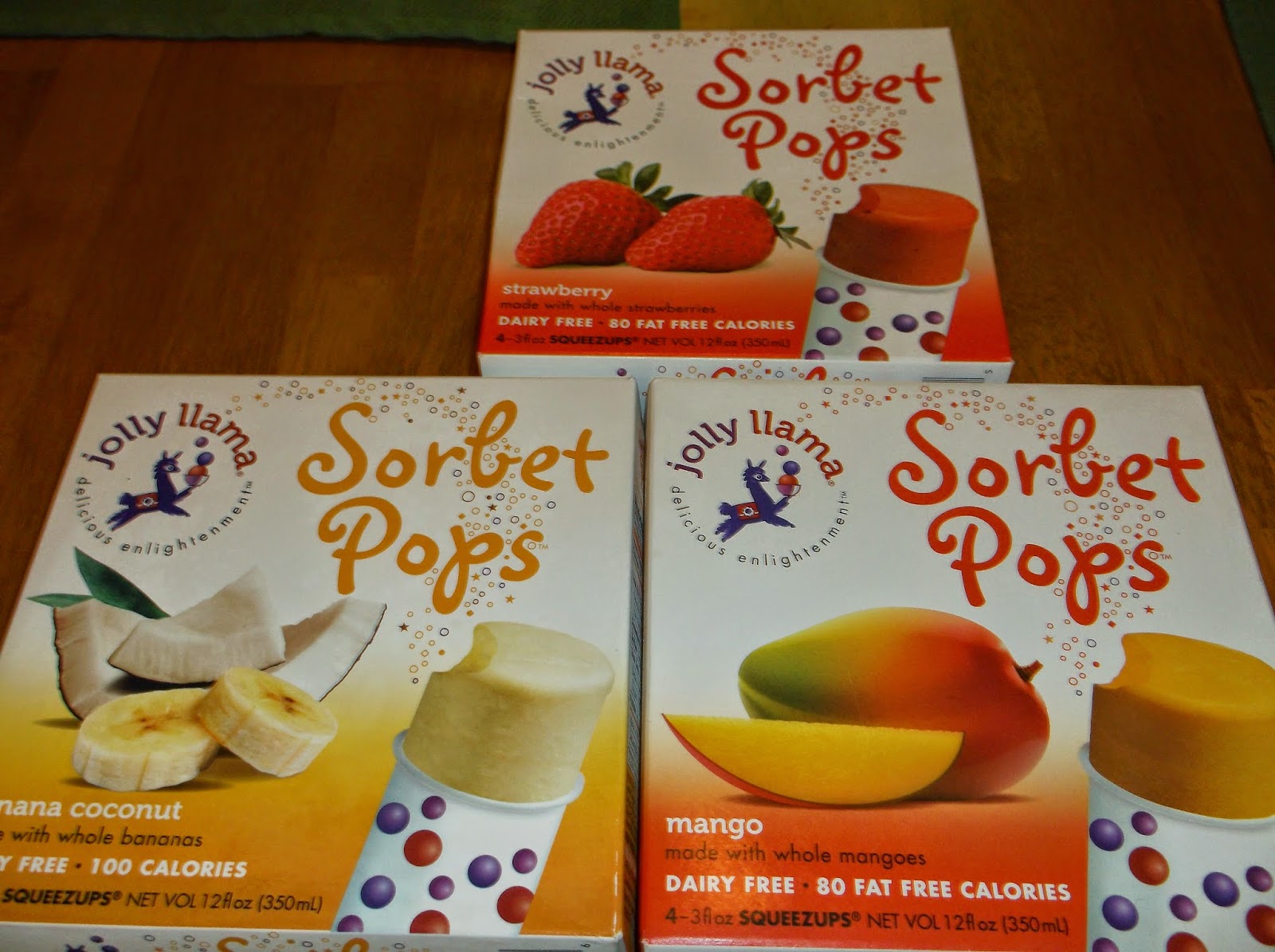 Missy's Product Reviews Jolly Llama Sorbet Pops