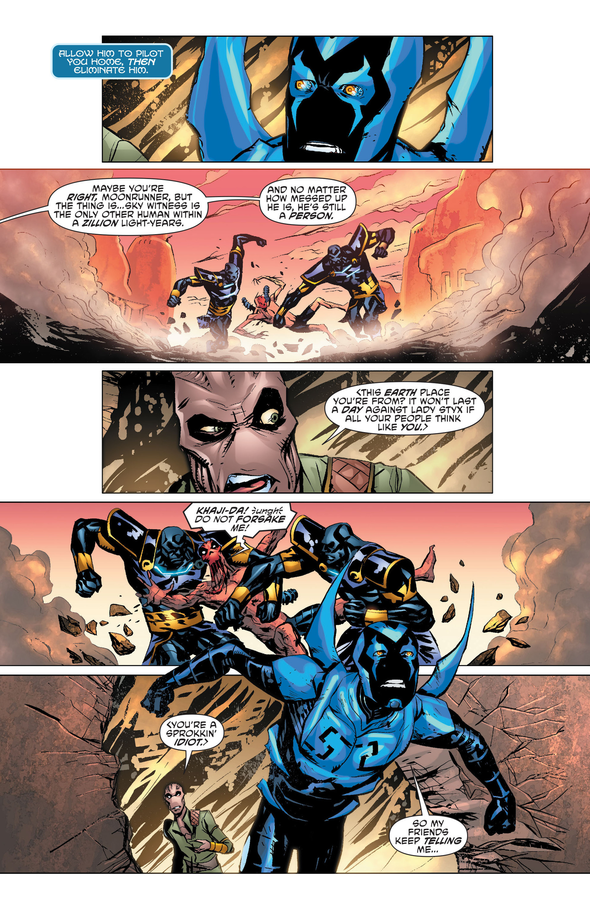 Read online Blue Beetle (2011) comic -  Issue #16 - 13