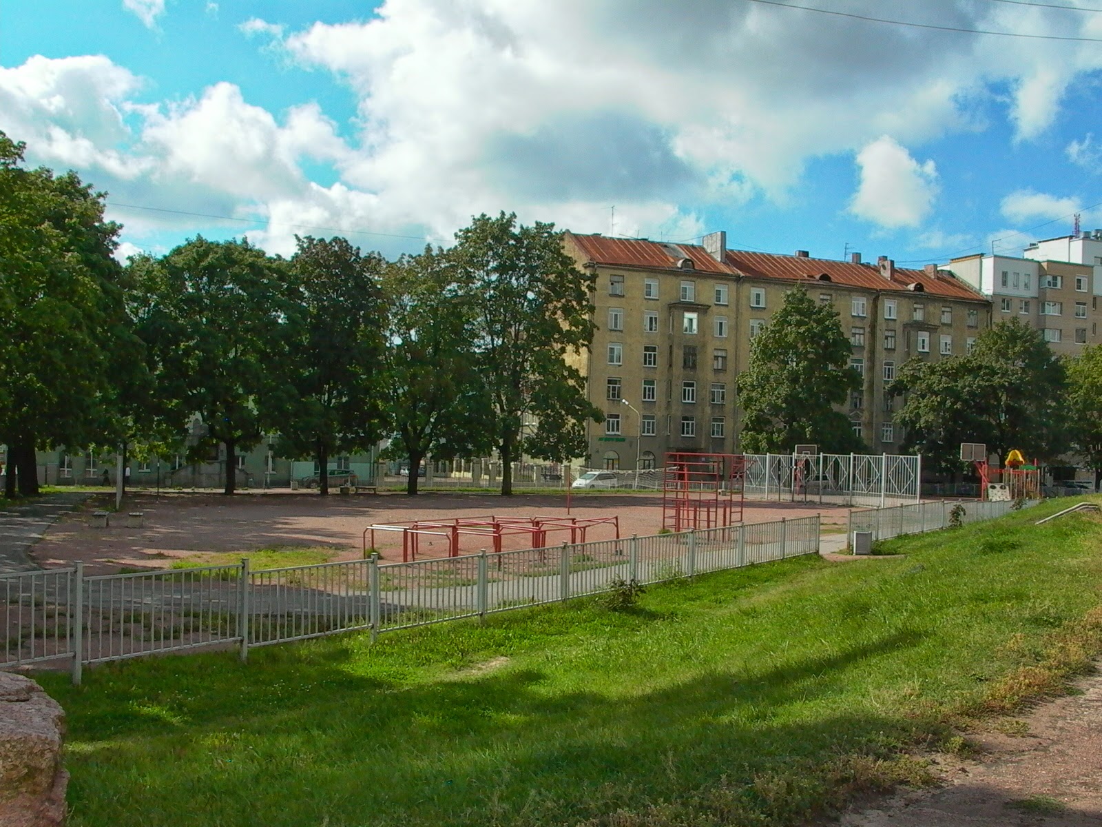 красная площадь в выборге