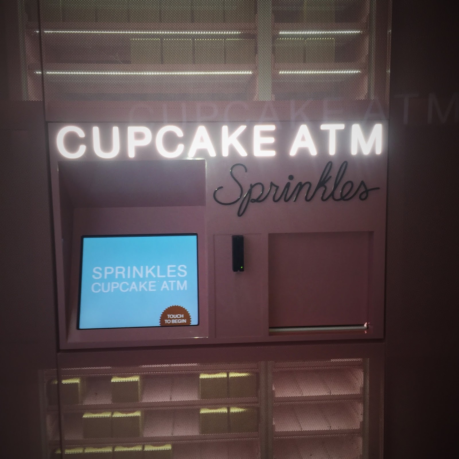 Casey Shan EXPLORING CHICAGO SPRINKLES CUPCAKE ATM