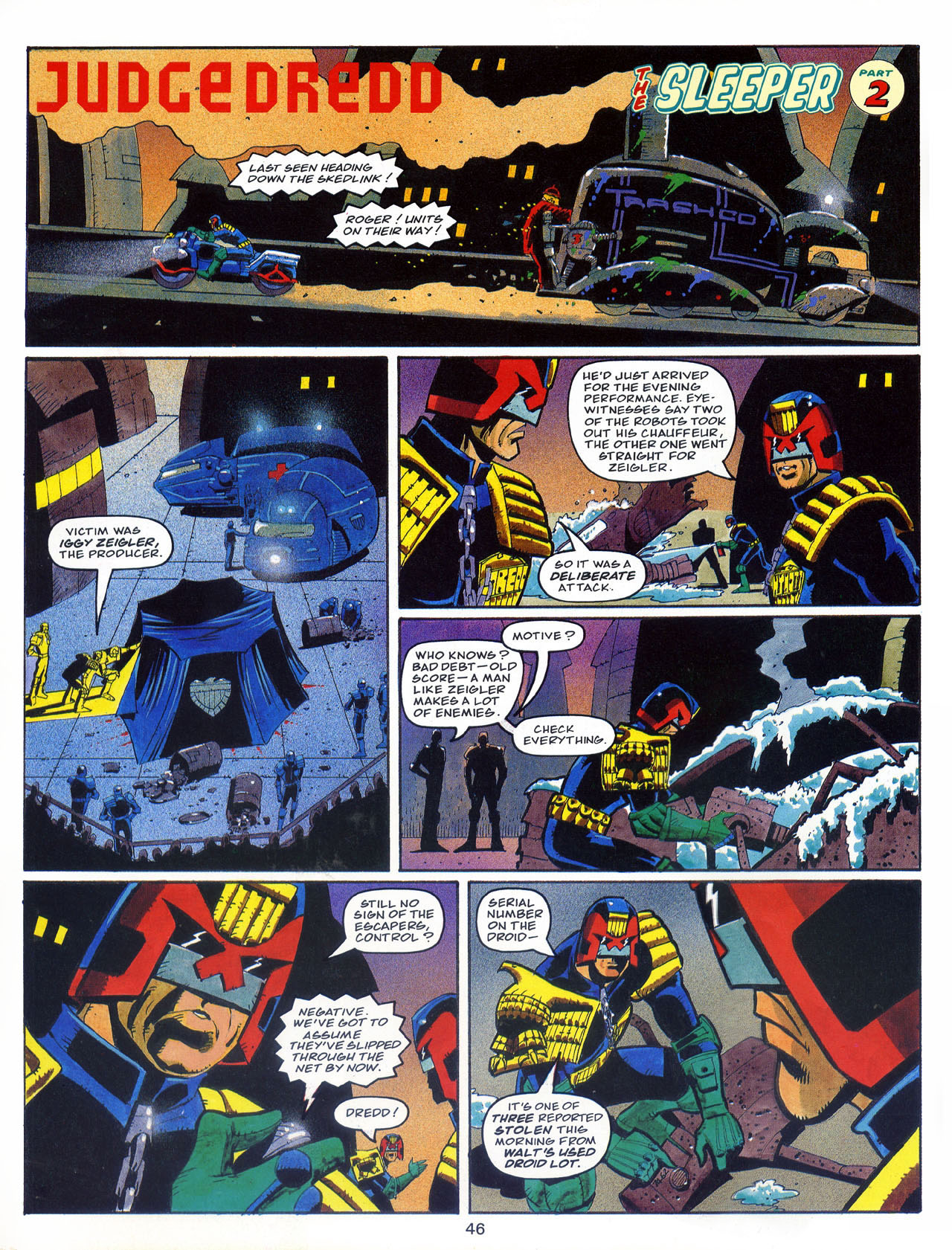 Read online Judge Dredd: The Complete Case Files comic -  Issue # TPB 16 (Part 1) - 248