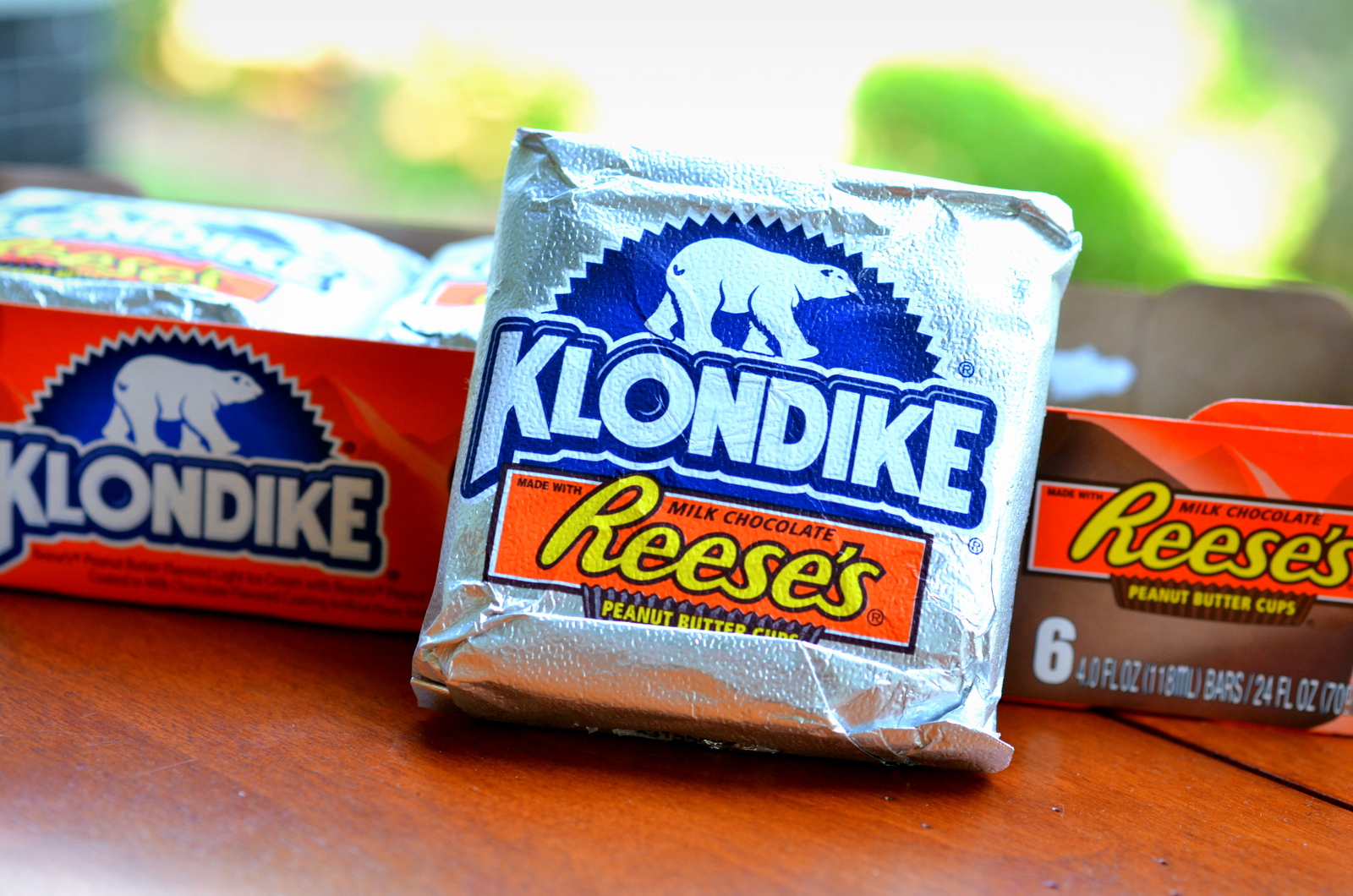 food and ice cream recipes REVIEW Reese's Peanut Butter Cups Klondike