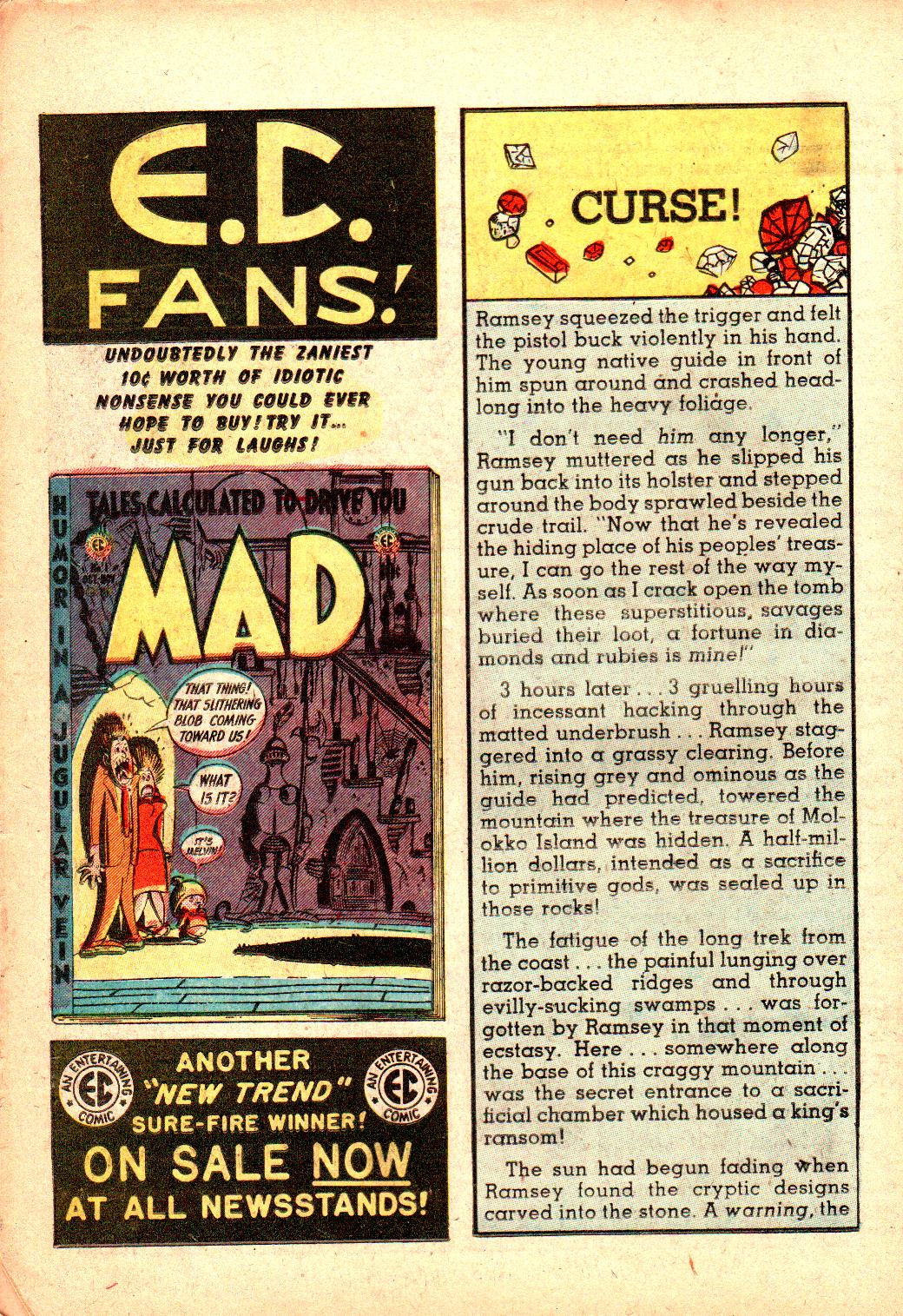 Read online Tales From The Crypt (1950) comic -  Issue #32 - 19