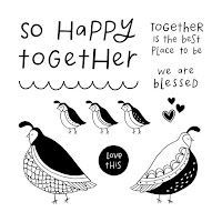 Stamp Of The Month - Flock Together