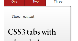 CSS3 Tabs With Beveled Corners For Blogger | Blogger Tips | Blogger ...