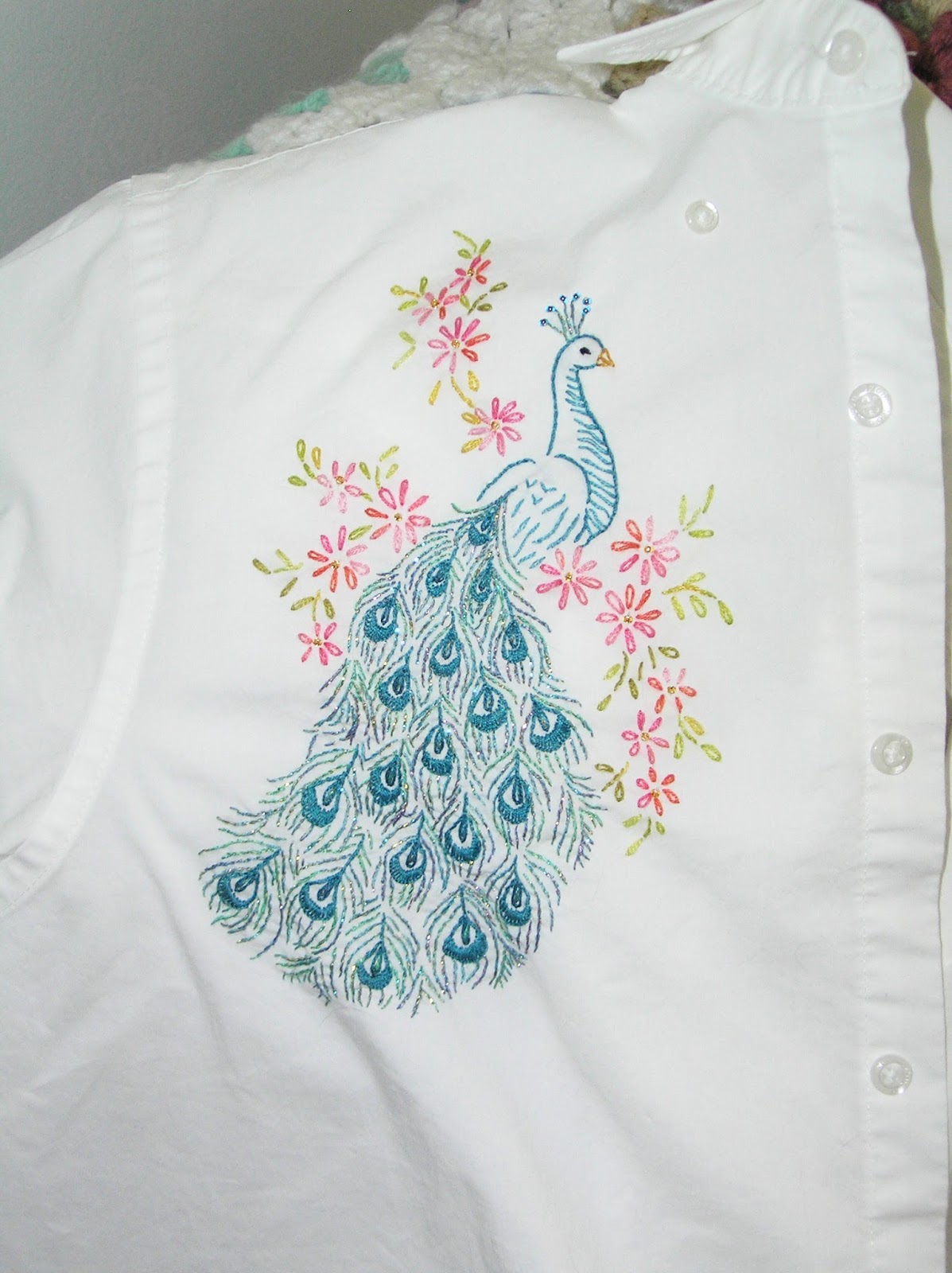 Kitty and me designs peacock embroidery nwcvq Kitty and me designs peacock embroidery nwcvq