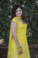 Noorjahan in yellow at Goutham Neelima movie Launch HeyAndhra