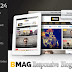 BMAG responsive blogger template free download