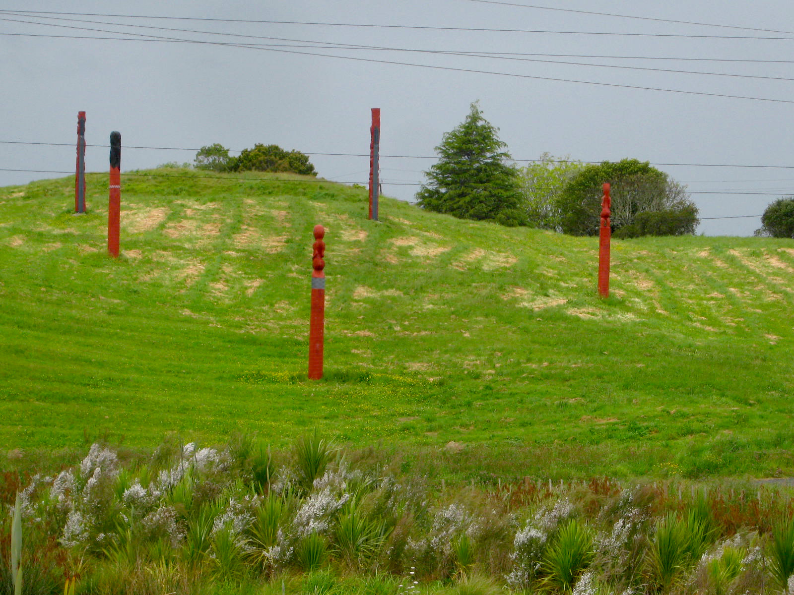 The site of the Battle of Rangiriri 1863