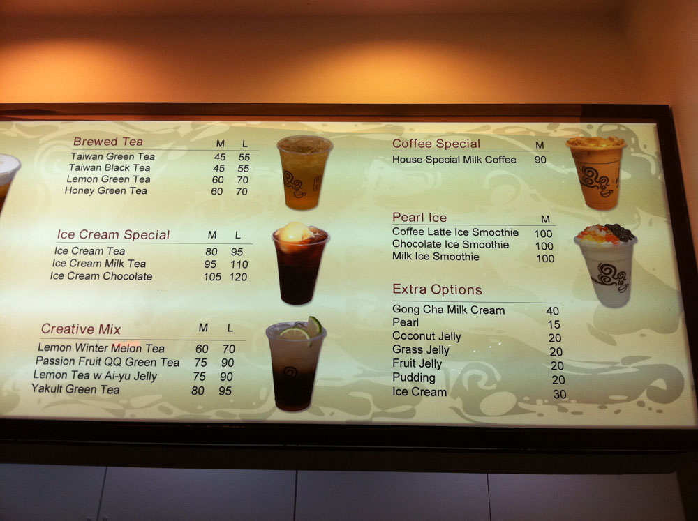 Eats Amazing Gong Cha Philippines