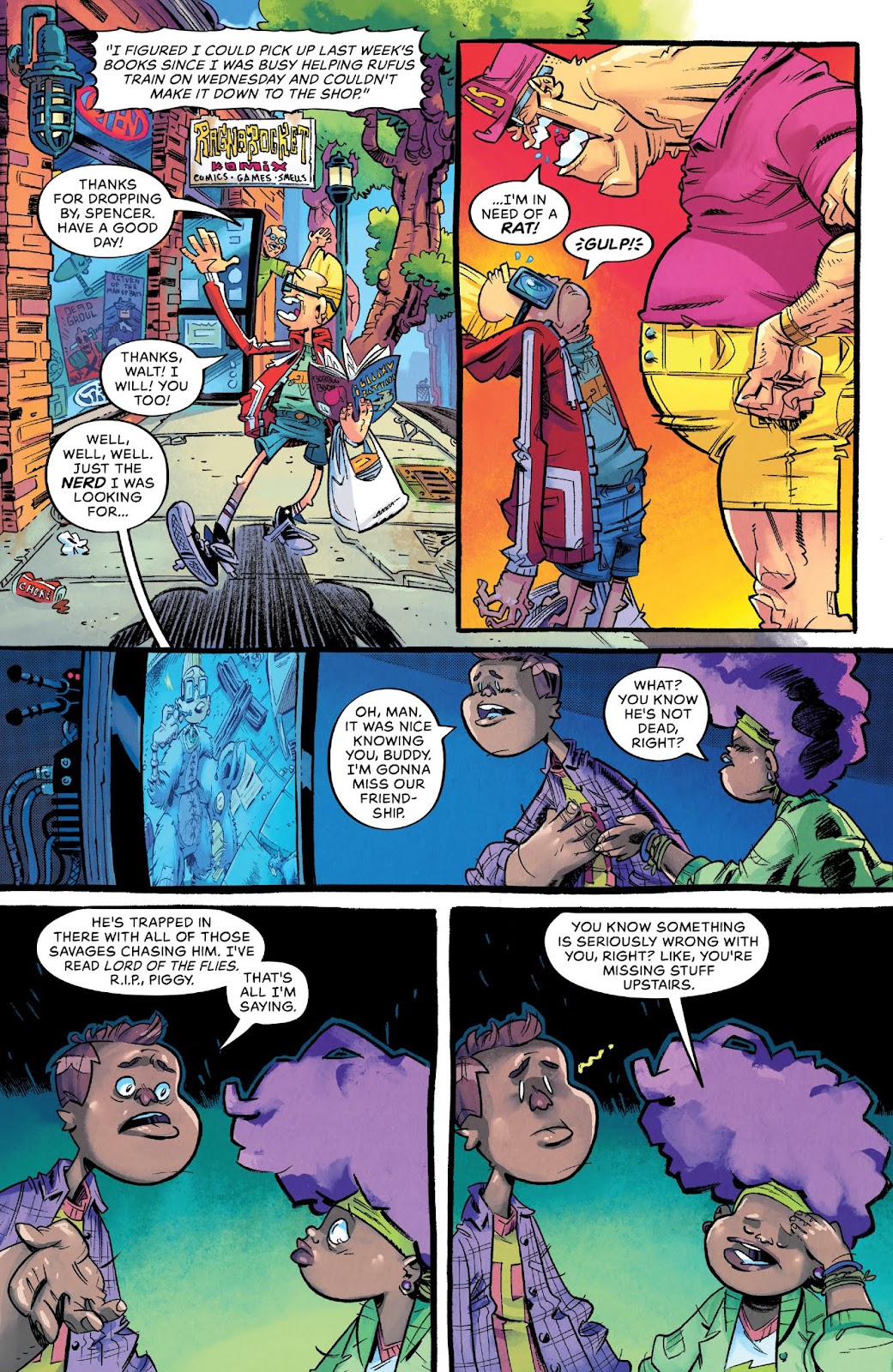 Read online Bully Wars comic - Issue #4 - 4