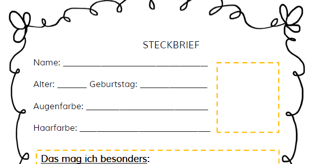 Namen der schüler kennenlernen