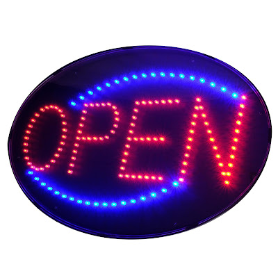 Shop the Oval LED Open Sign at AffordableLED.com