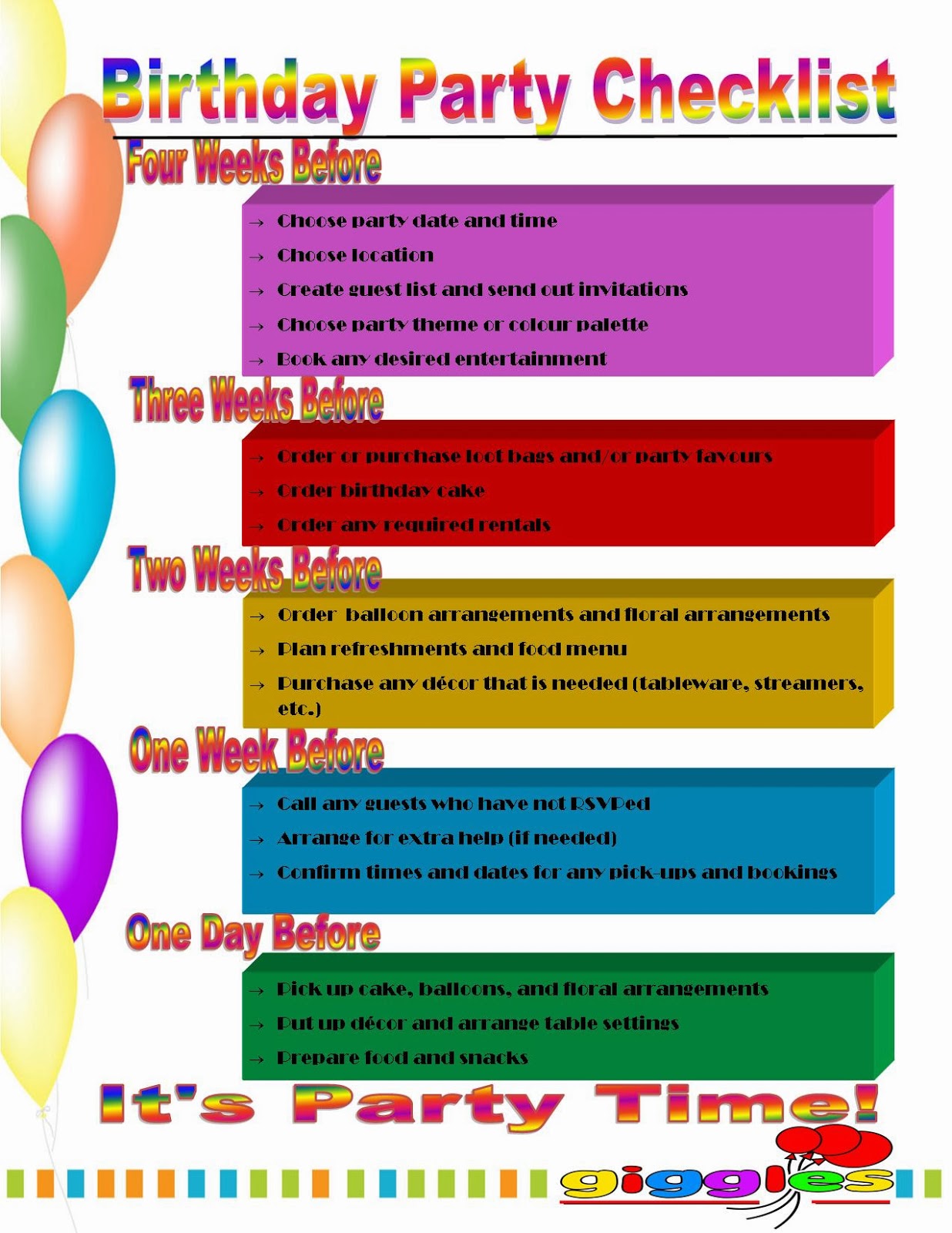 Giggles pour toutes les occasions! Giggles for all occasions!: Liste de ...