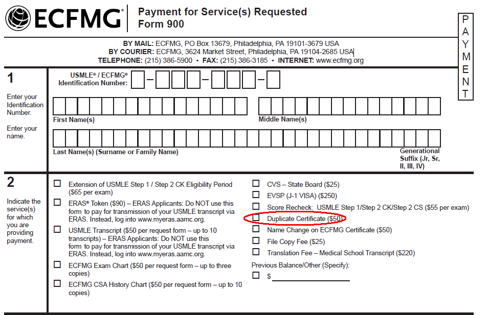 USMLE And Residency Tips Lost Your ECFMG Certificate Here s Some Help