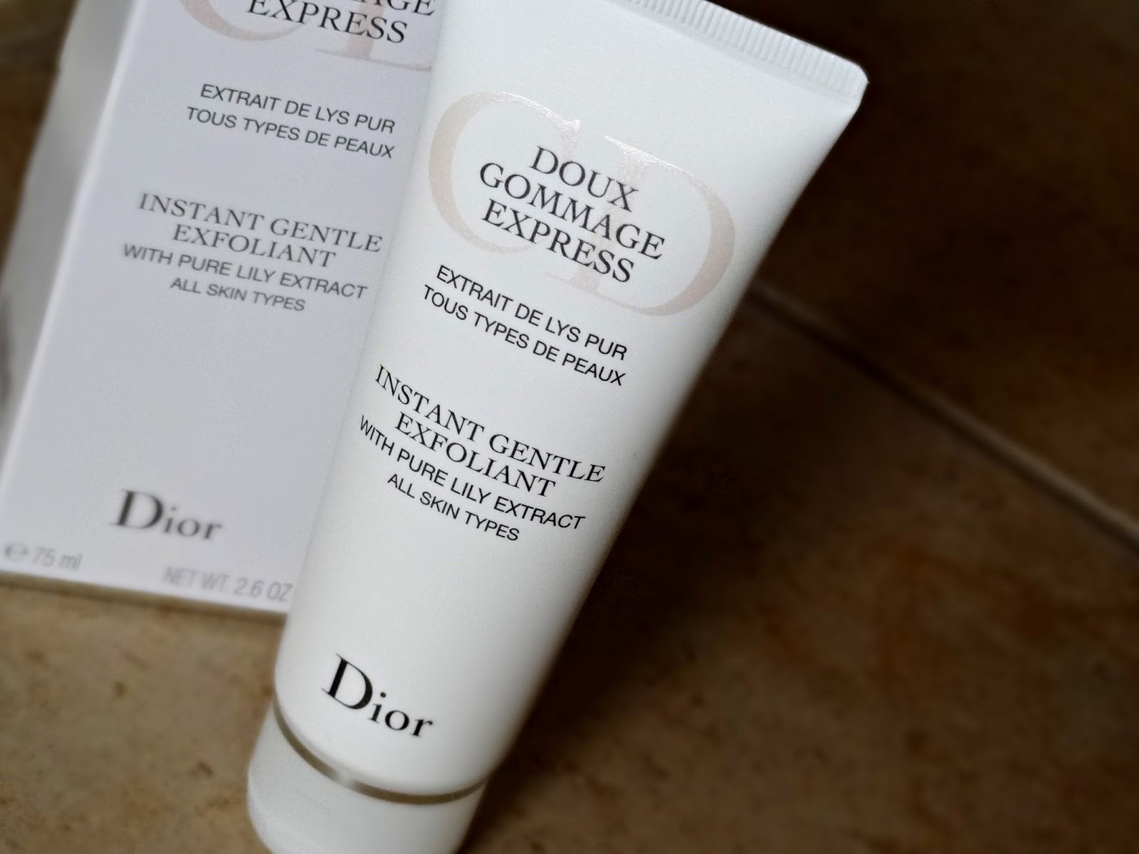 Dior’s Instant Gentle Exfoliant With Pure Lily Extract
