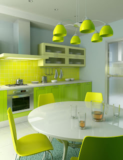 modern green kitchen cabinets pictures