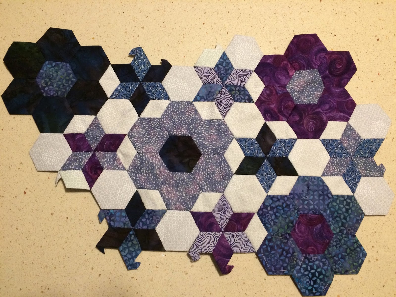 Hand Made Karma English Paper Piecing Progress Hand Made Karma English Paper Piecing Progress