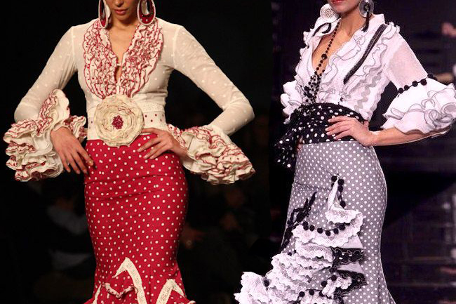 Camisas flamencas blancas