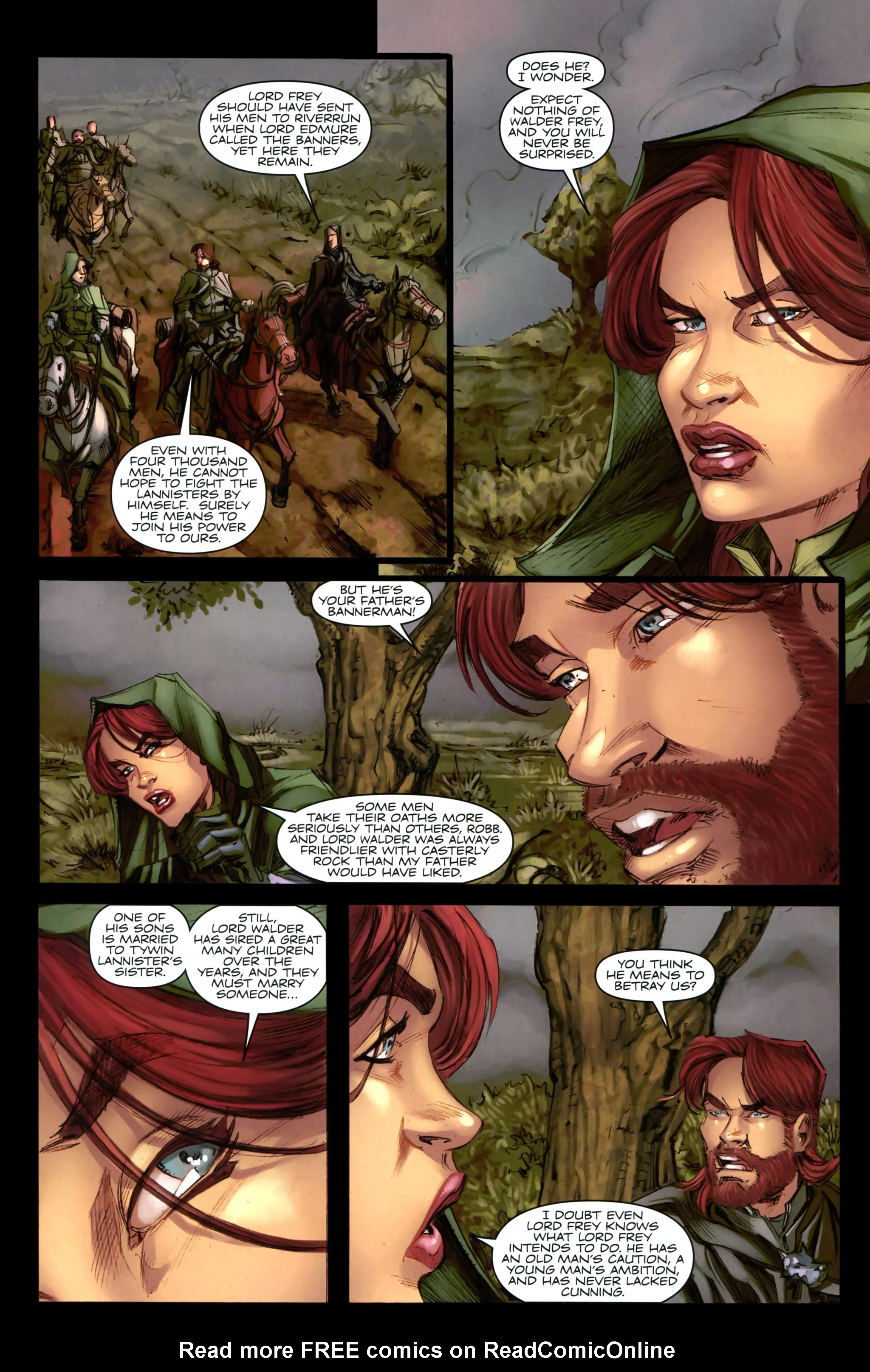 Read online A Game Of Thrones comic -  Issue #19 - 17