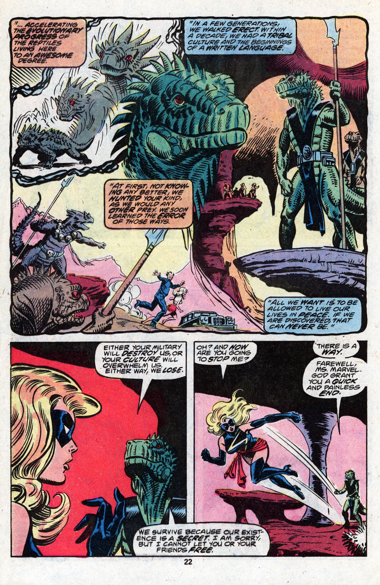 Ms. Marvel (1977) issue 21 - Page 23
