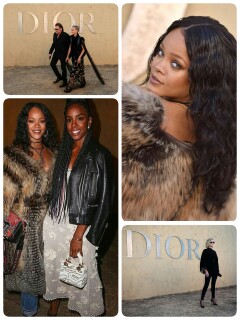 Chatter Busy: Rihanna And Kelly Rowland Attend 2018 Christian Dior
