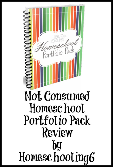 Not Consumed Homeschool Portfolio (Review)