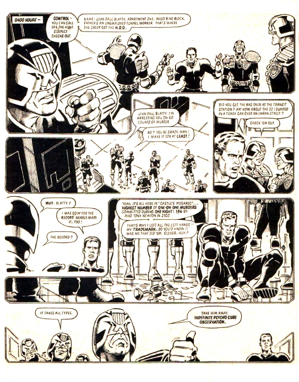 Read online Judge Dredd: The Complete Case Files comic -  Issue # TPB 7 (Part 1) - 199