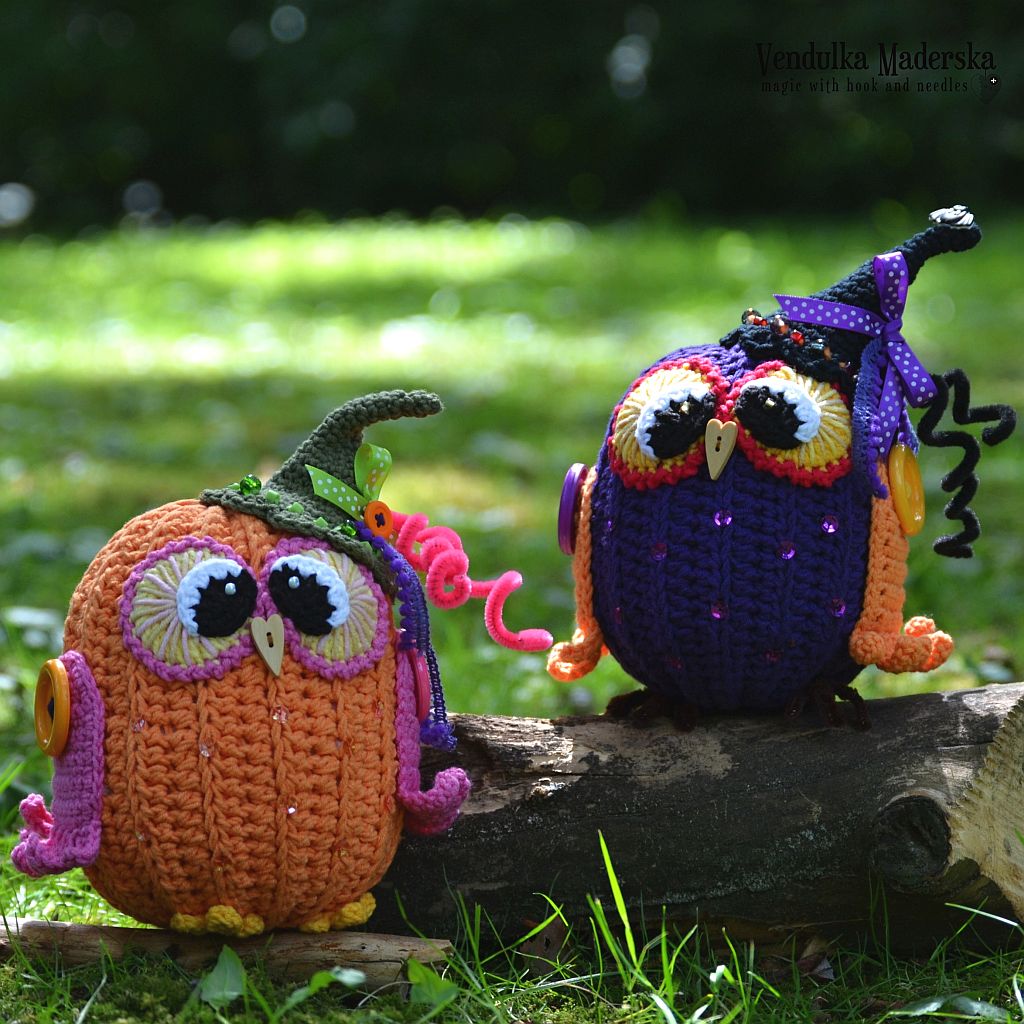 Pumpkin Owl Magic With Hook And Needles pumpkin-owl-magic-with-hook-and-needles