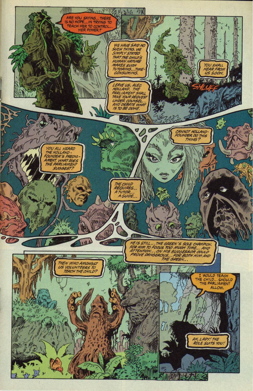 Read online Swamp Thing (1982) comic -  Issue #118 - 16