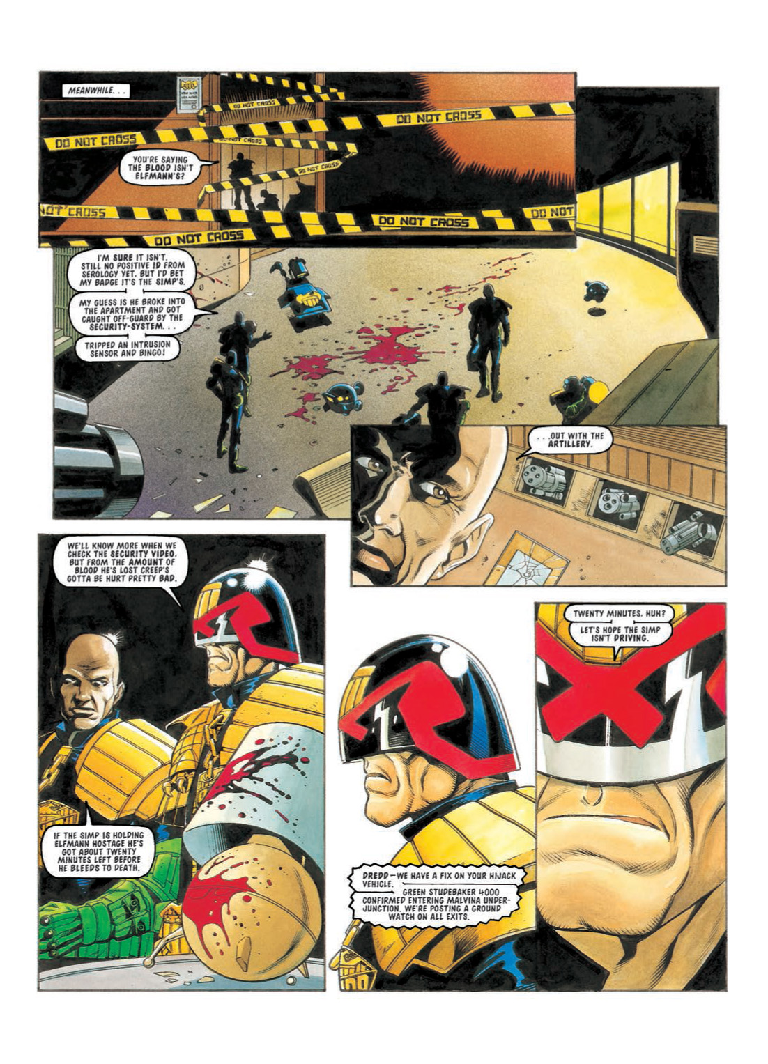 Read online Judge Dredd: The Complete Case Files comic -  Issue # TPB 24 - 306