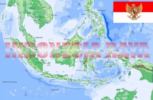 Gambar Peta sejarah Indonesia
