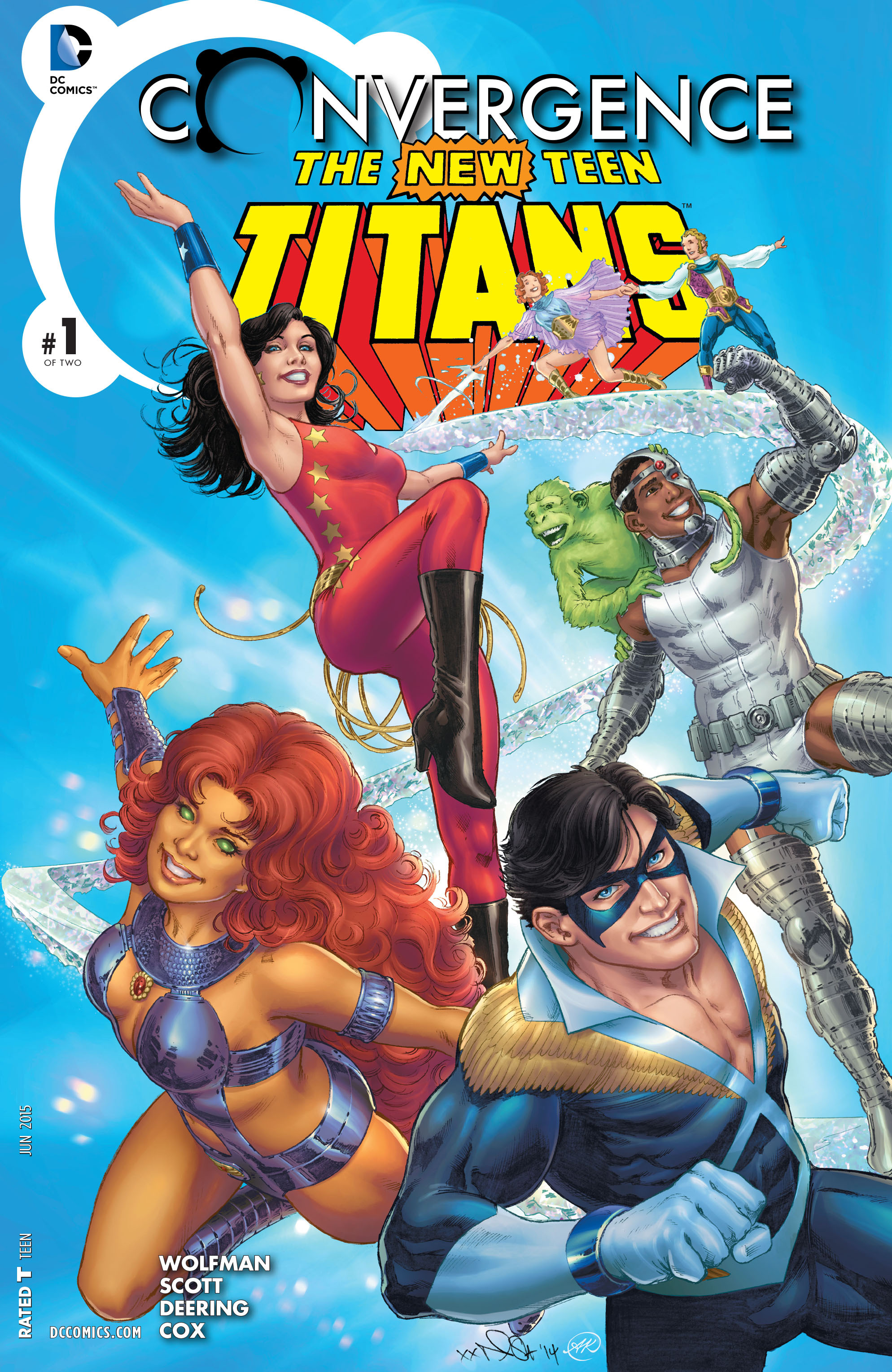 Read online Convergence New Teen Titans comic -  Issue #1 - 1