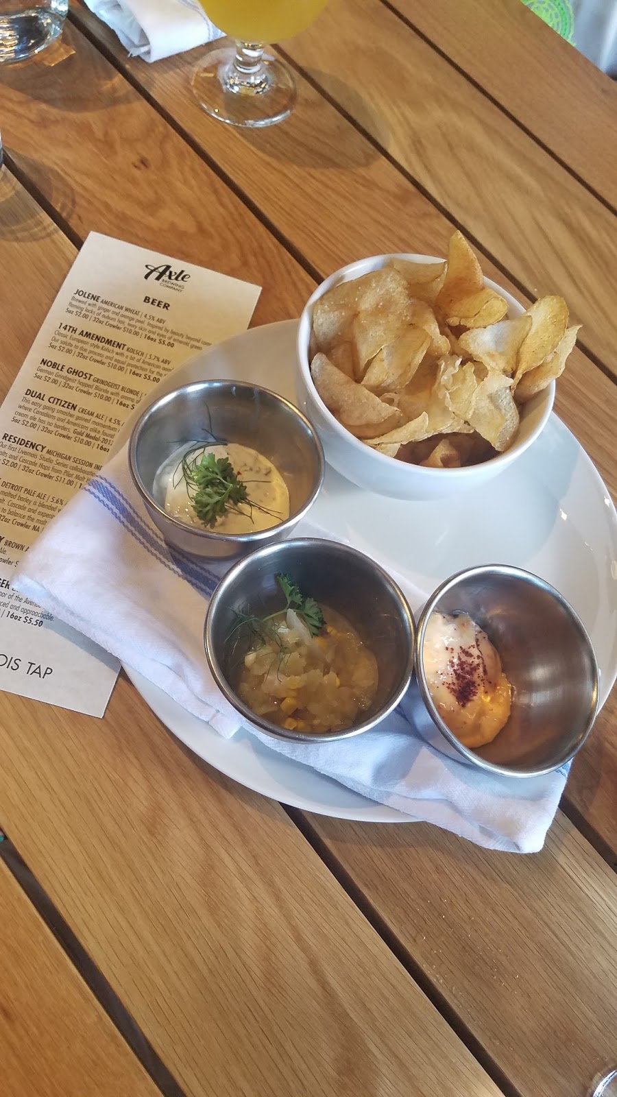 Hip In Detroit Thumbs Down for Axle Brewing Company