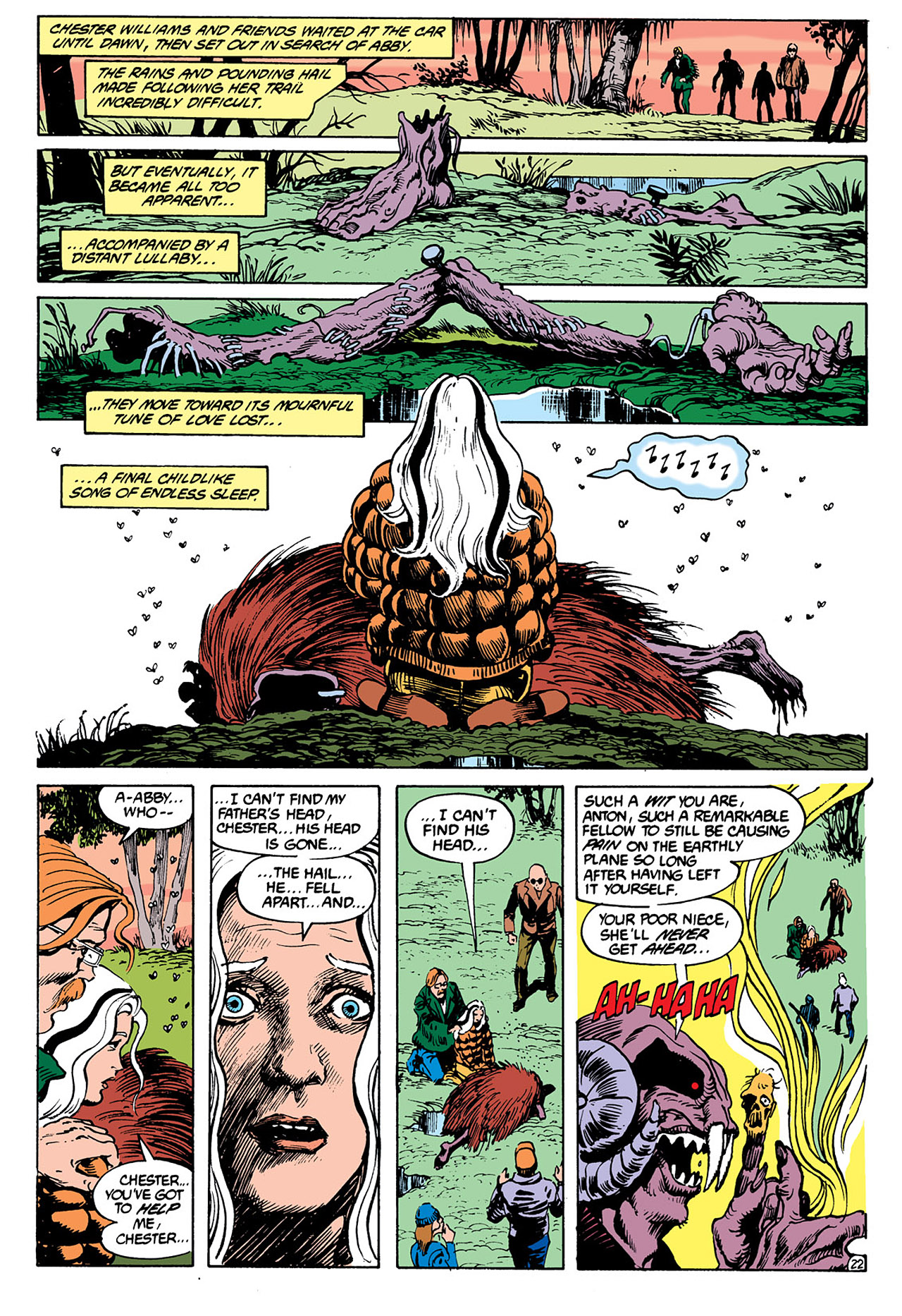 Read online Swamp Thing (1982) comic -  Issue #59 - 23